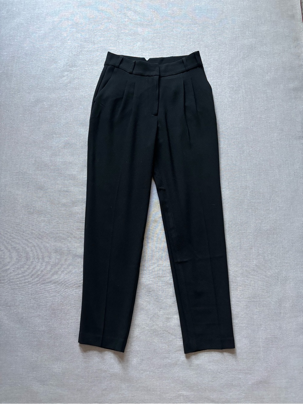 Collective Concepts vintage style black relaxed office work trousers size S